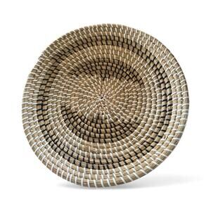 Ann Lee Design Rattan Woven Fruit Basket 13.75 Inches Creation Of Adam New